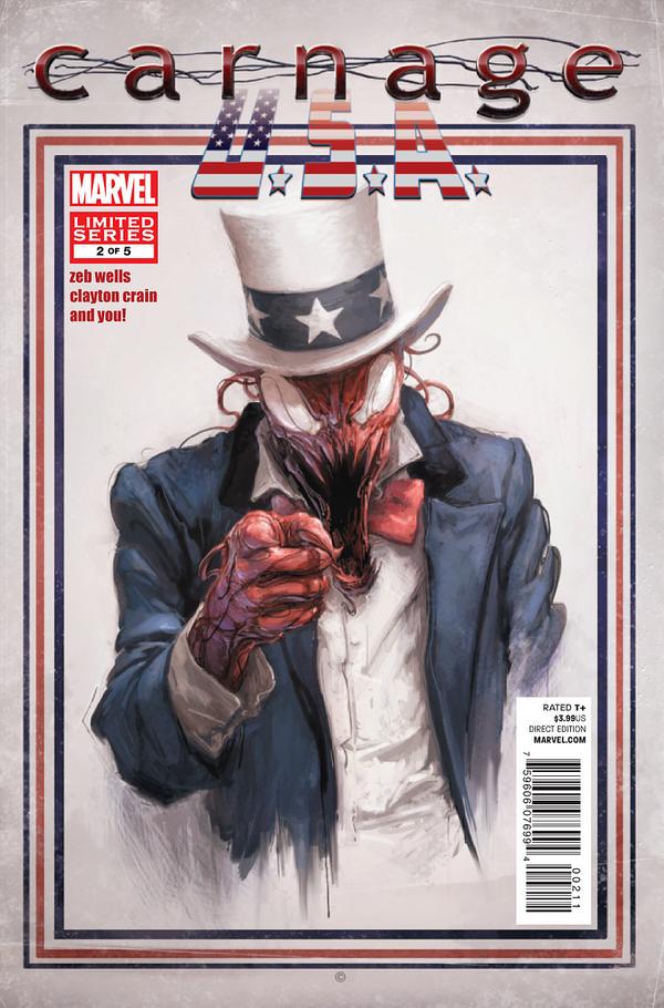 Carnage U.S.A. #2 cover