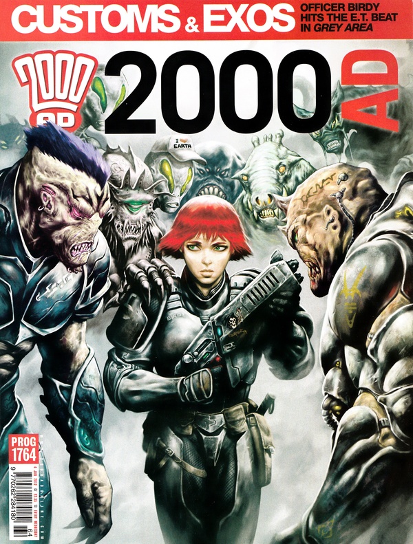 2000 AD #1764 cover
