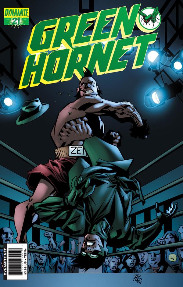 Green Hornet #21 cover