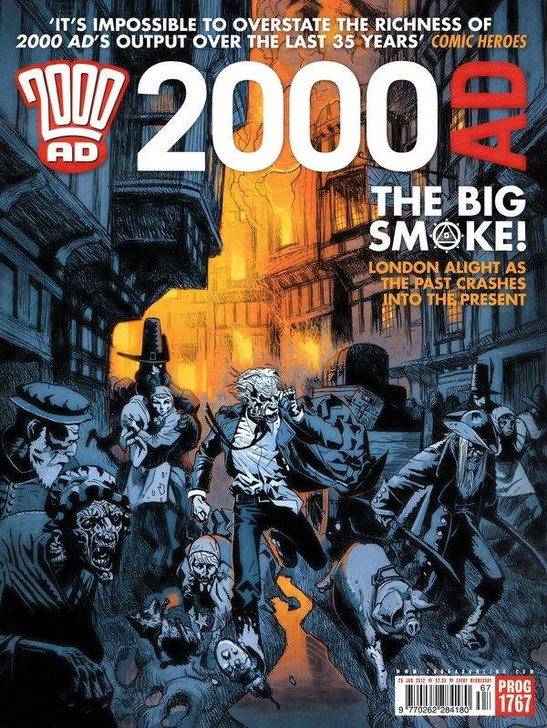 2000 AD #1767 cover