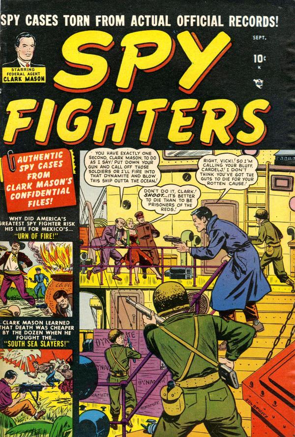 Spy Fighters #4 cover