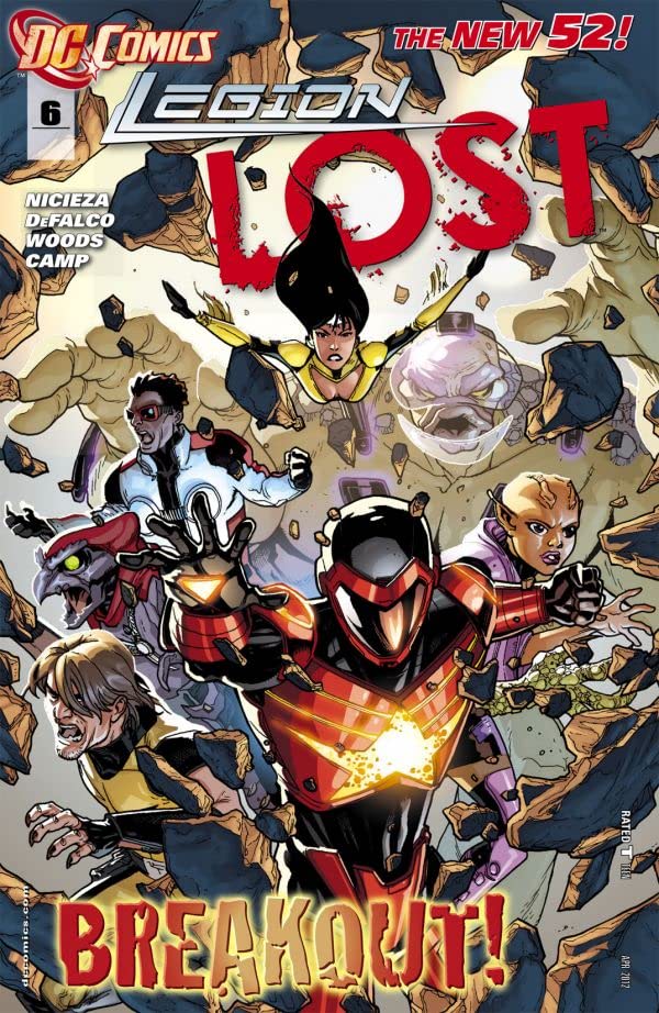 Legion Lost #6 cover