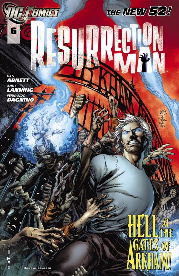 Resurrection Man #6 cover