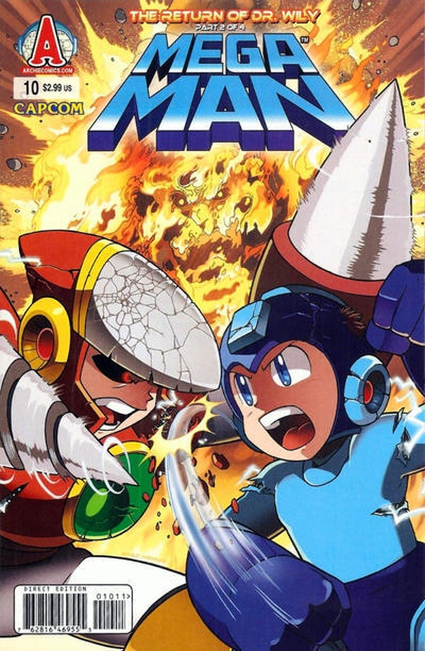 Mega Man #10 cover