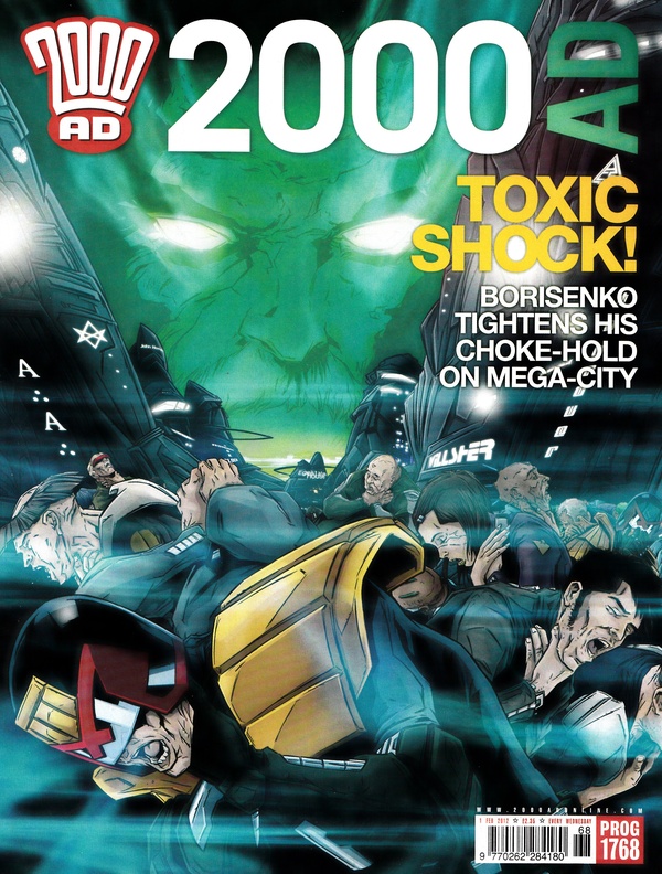 2000 AD #1768 cover
