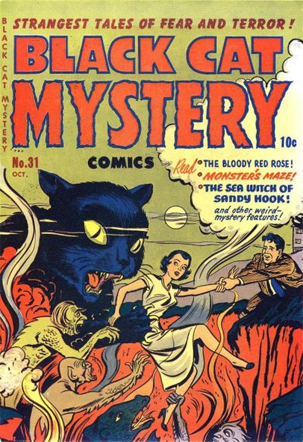 Black Cat Comics #31 cover