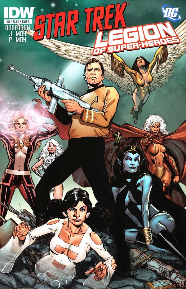 Star Trek / Legion of Super-Heroes #5 cover