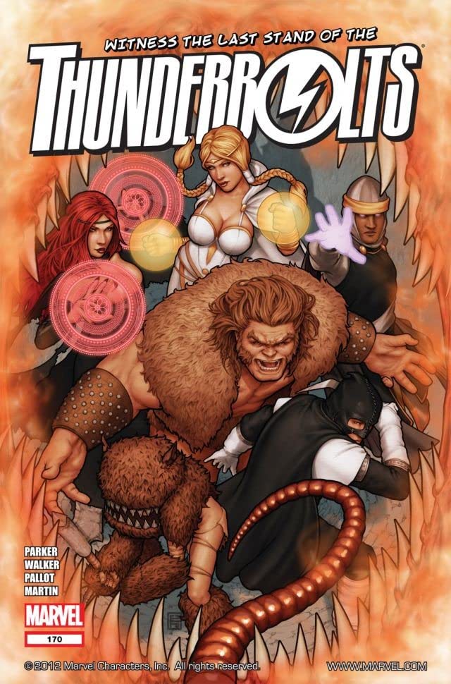 Thunderbolts #170 cover