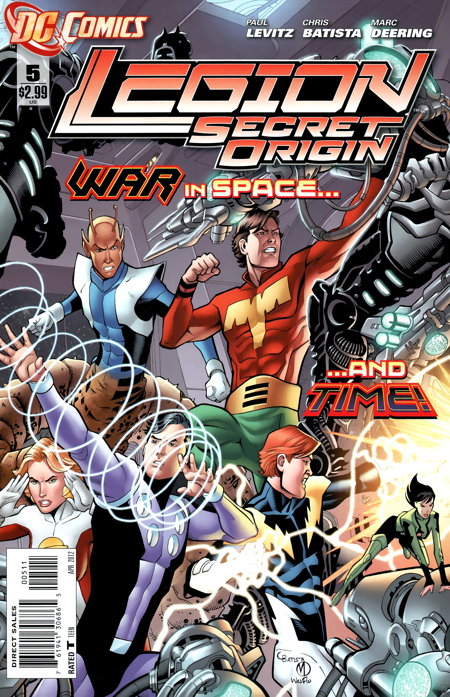 Legion: Secret Origin #5 cover