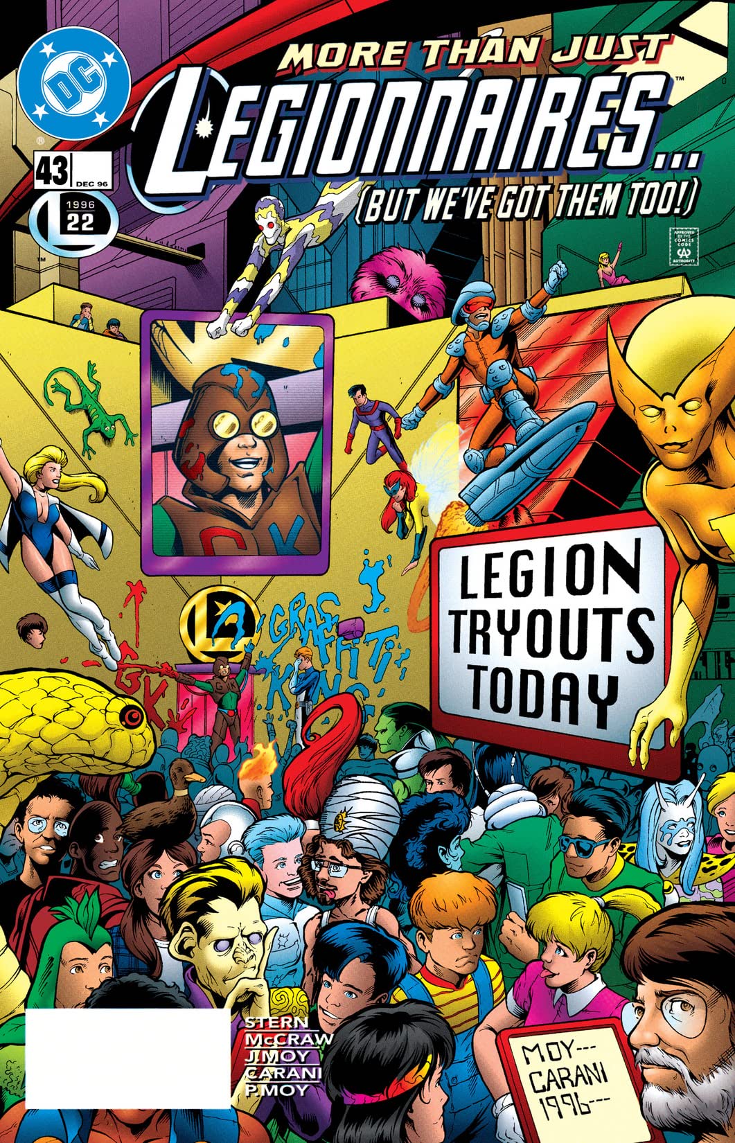 Legionnaires #43 cover
