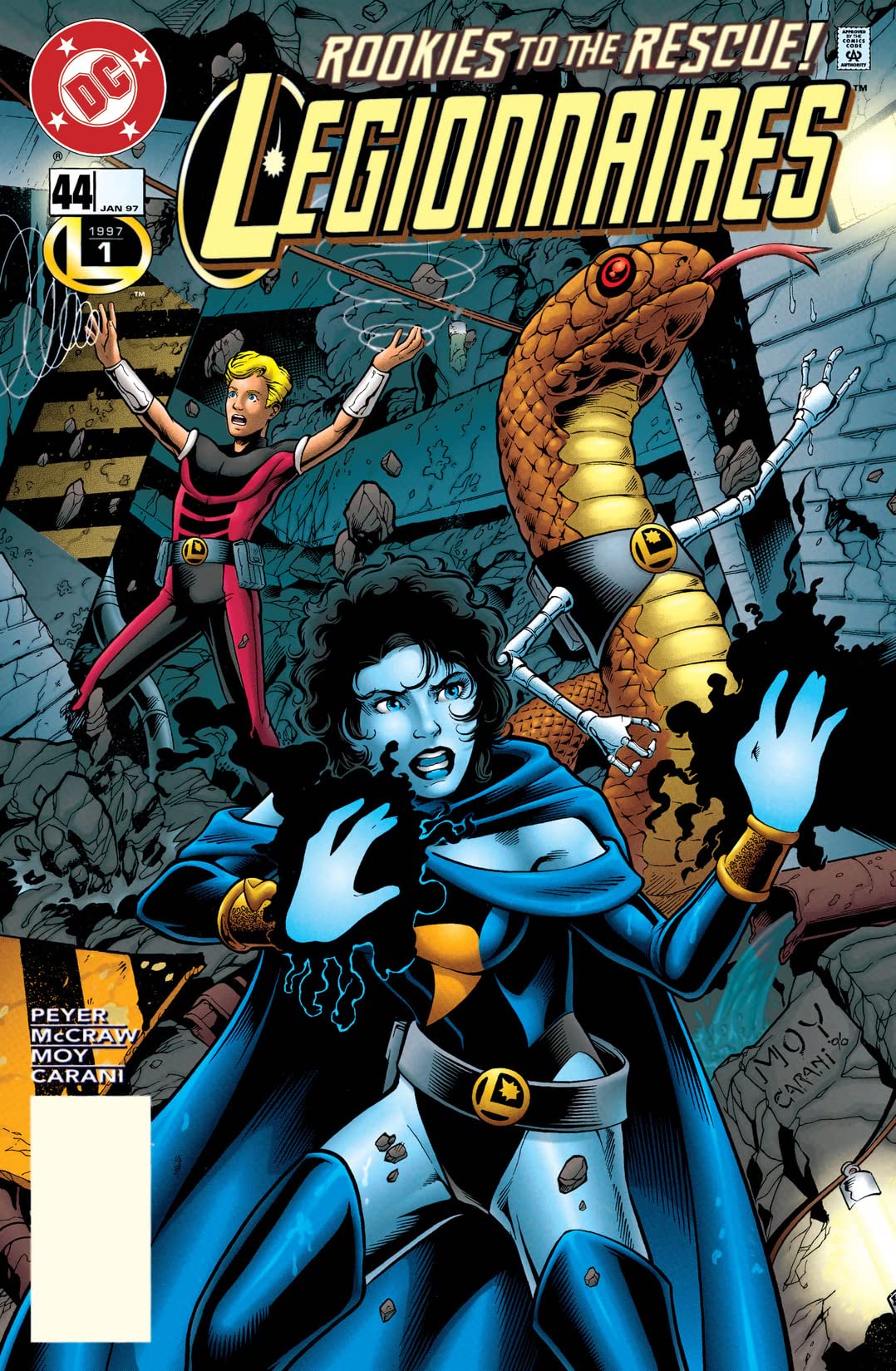 Legionnaires #44 cover