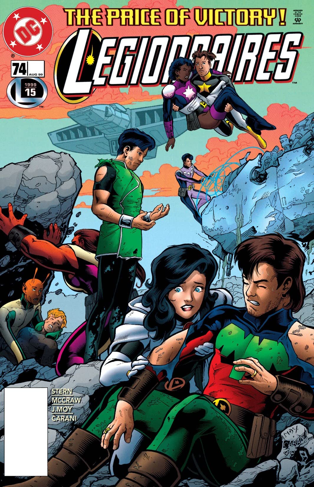 Legionnaires #74 cover