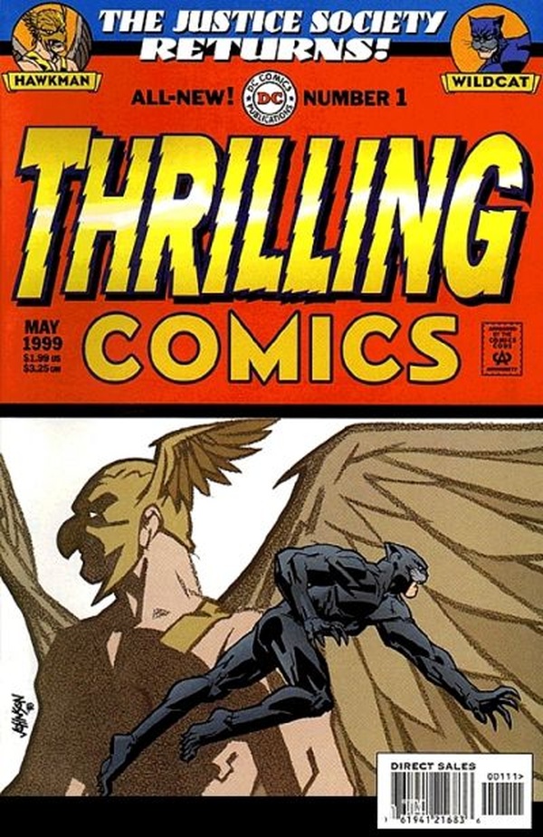 Thrilling Comics #1 cover