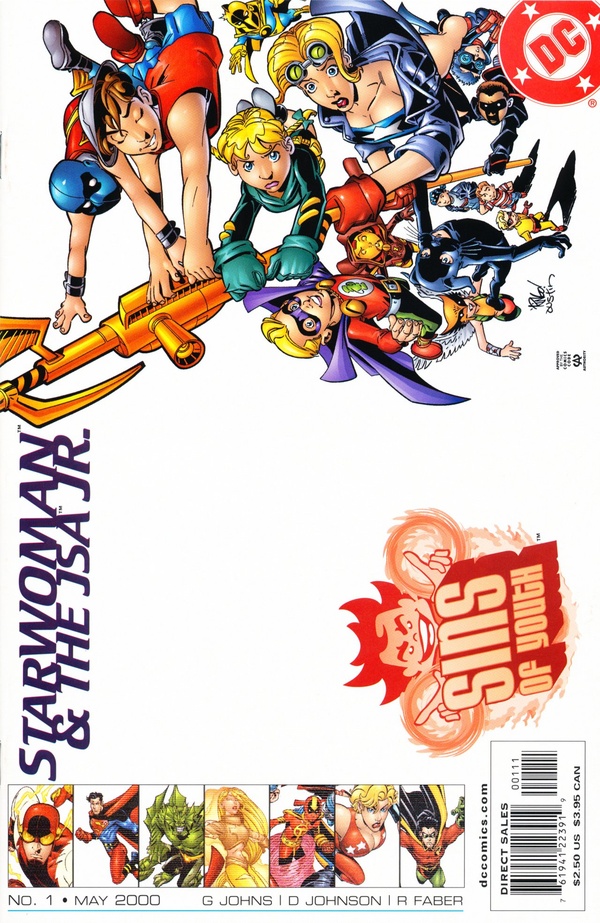 Sins of Youth: Starwoman and the JSA (Junior Society) #1 cover