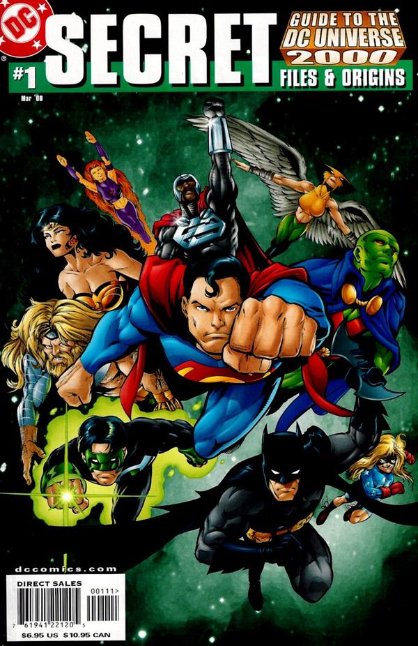 Secret Files & Origins Guide to the DC Universe 2000 #1 cover