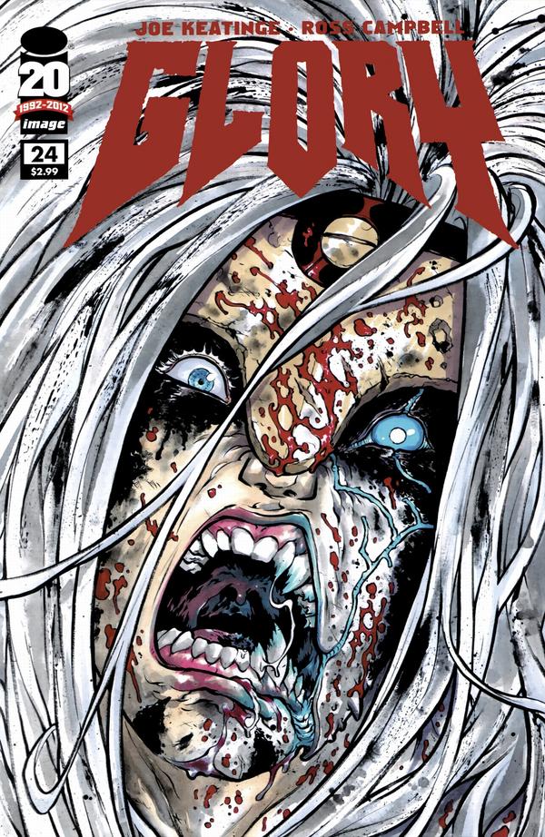 Glory #24 cover