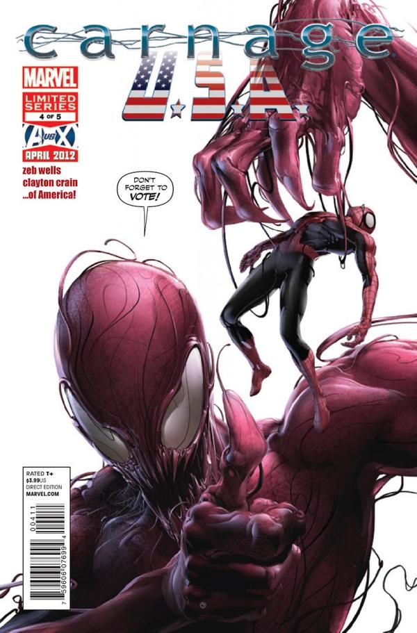 Carnage U.S.A. #4 cover