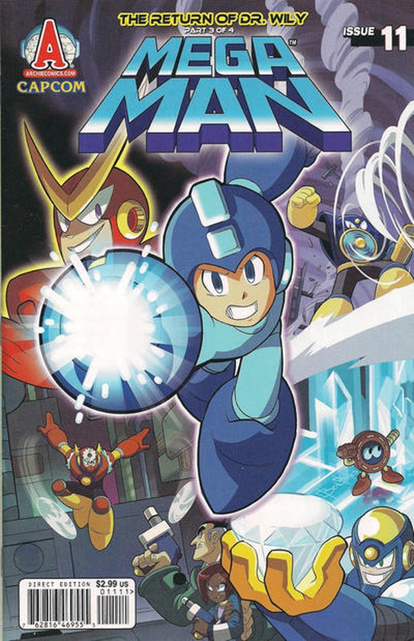 Mega Man #11 cover
