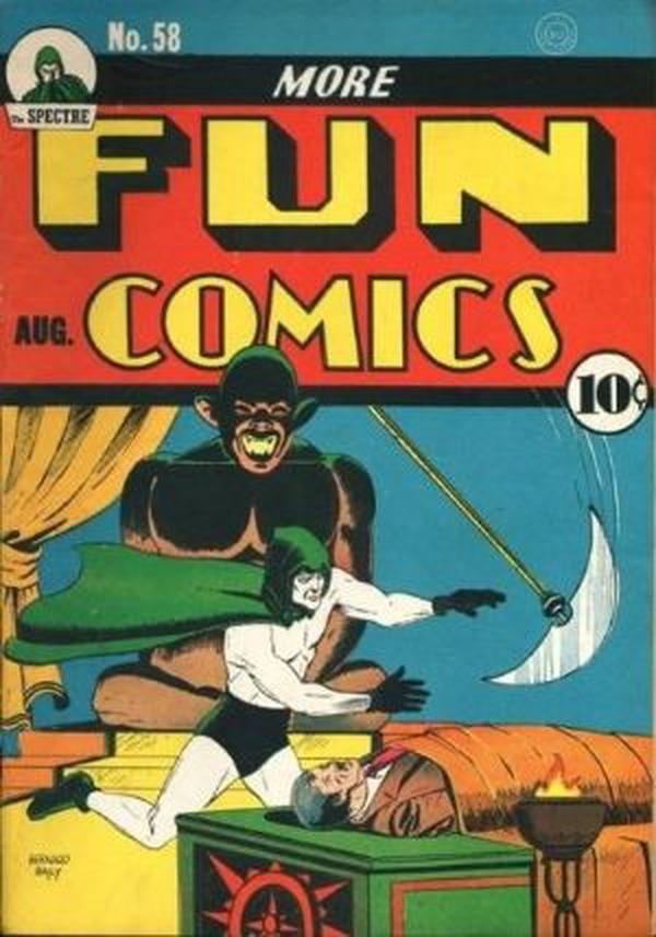 More Fun Comics #58 cover