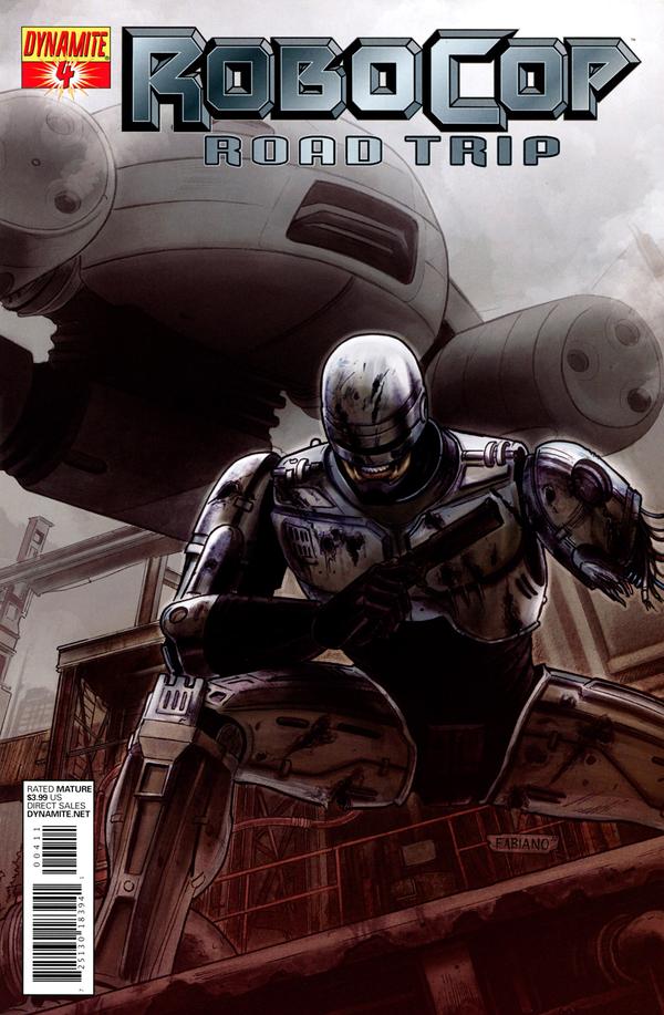 RoboCop: Road Trip #4 cover