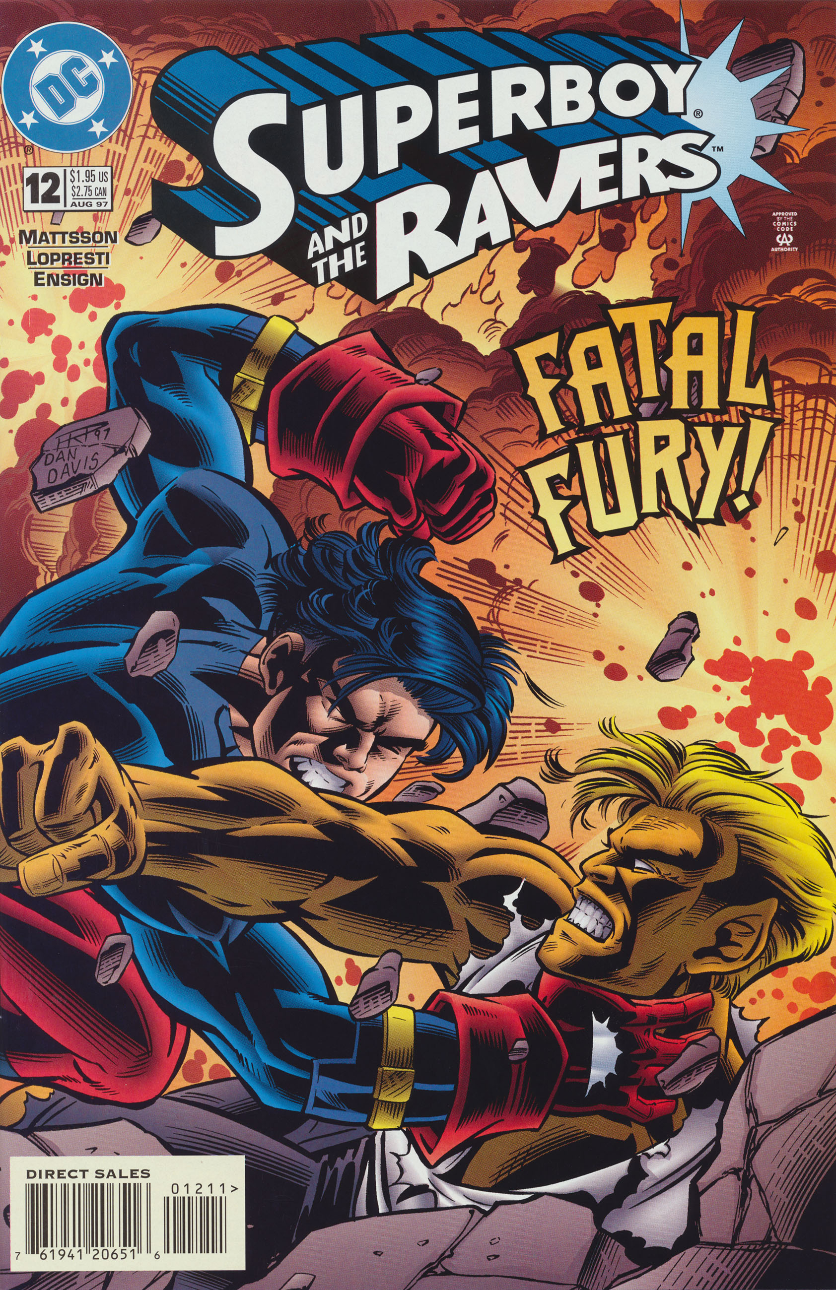 Superboy and the Ravers #12 cover