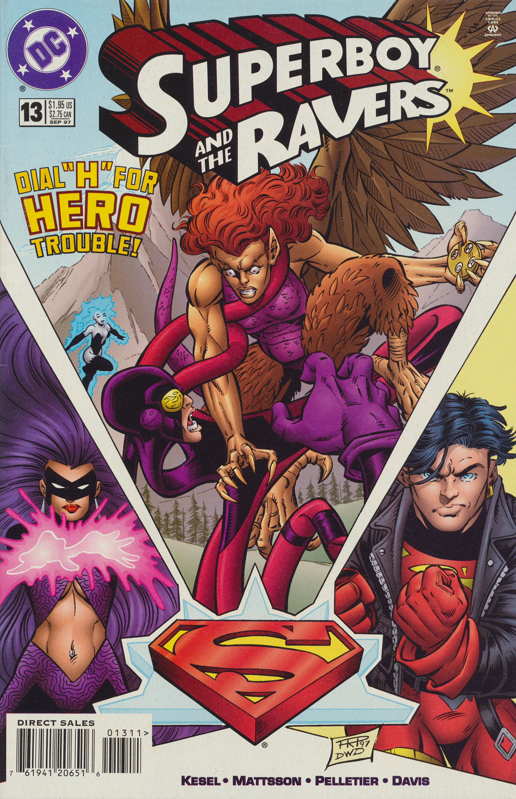 Superboy and the Ravers #13 cover