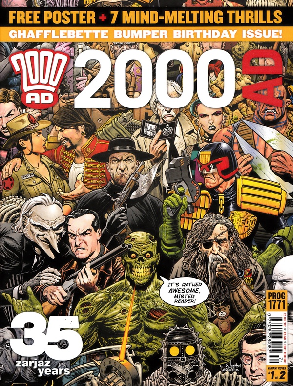 2000 AD #1771 cover