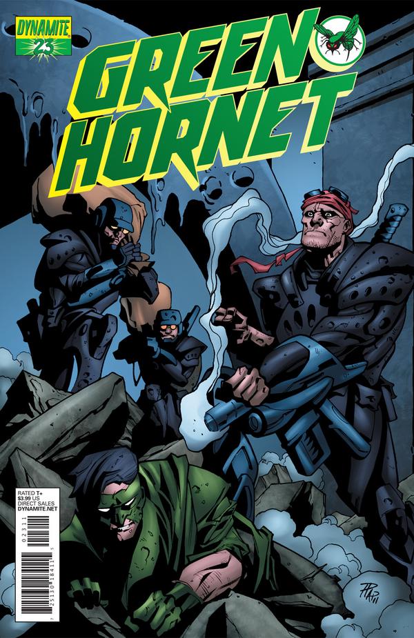 Green Hornet #23 cover