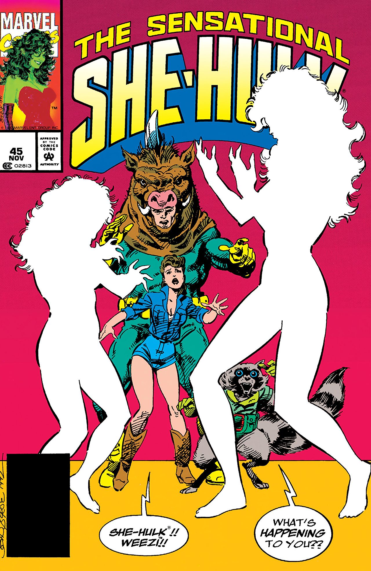 The Sensational She-Hulk #45 cover