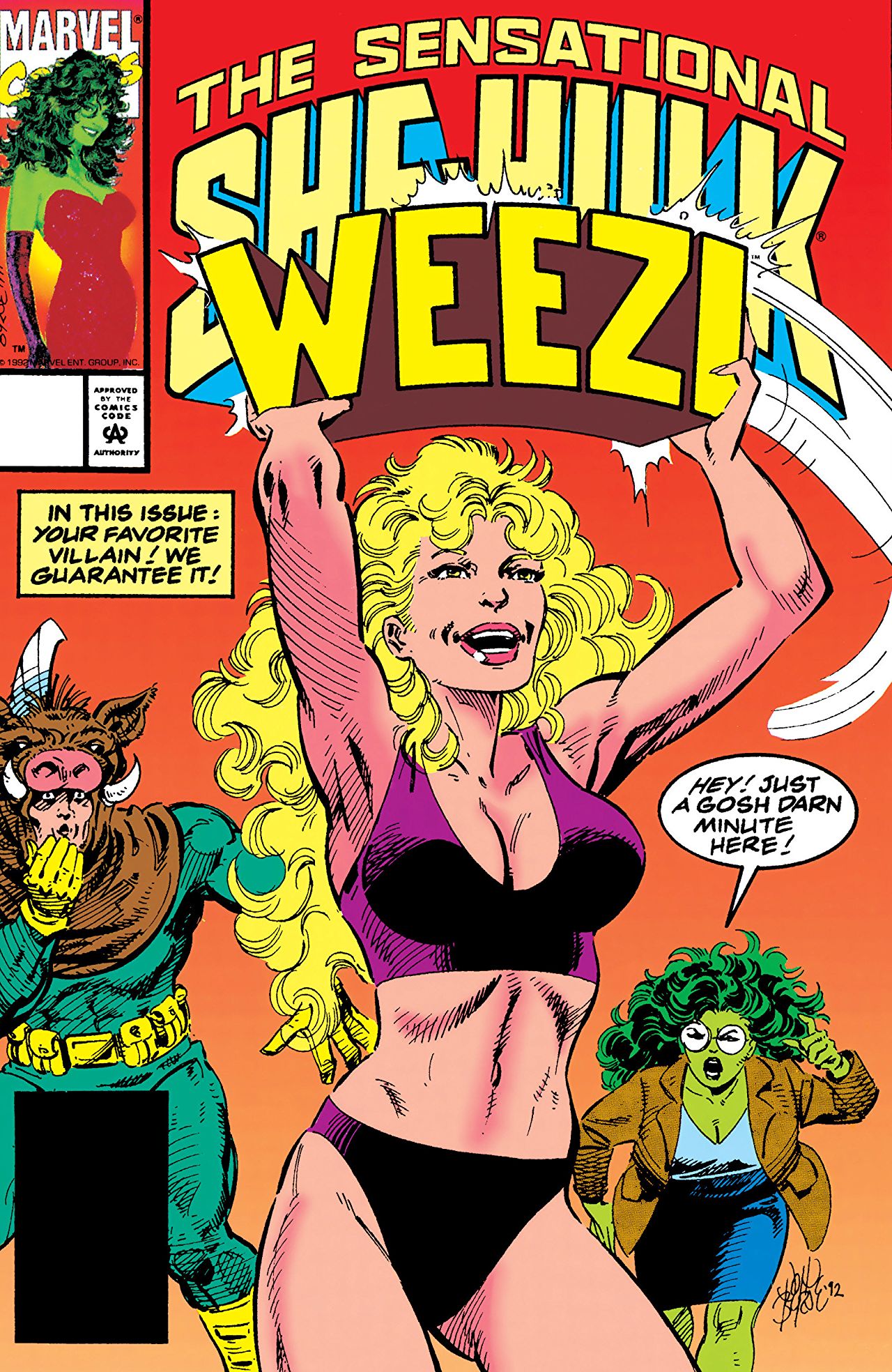 The Sensational She-Hulk #48 cover