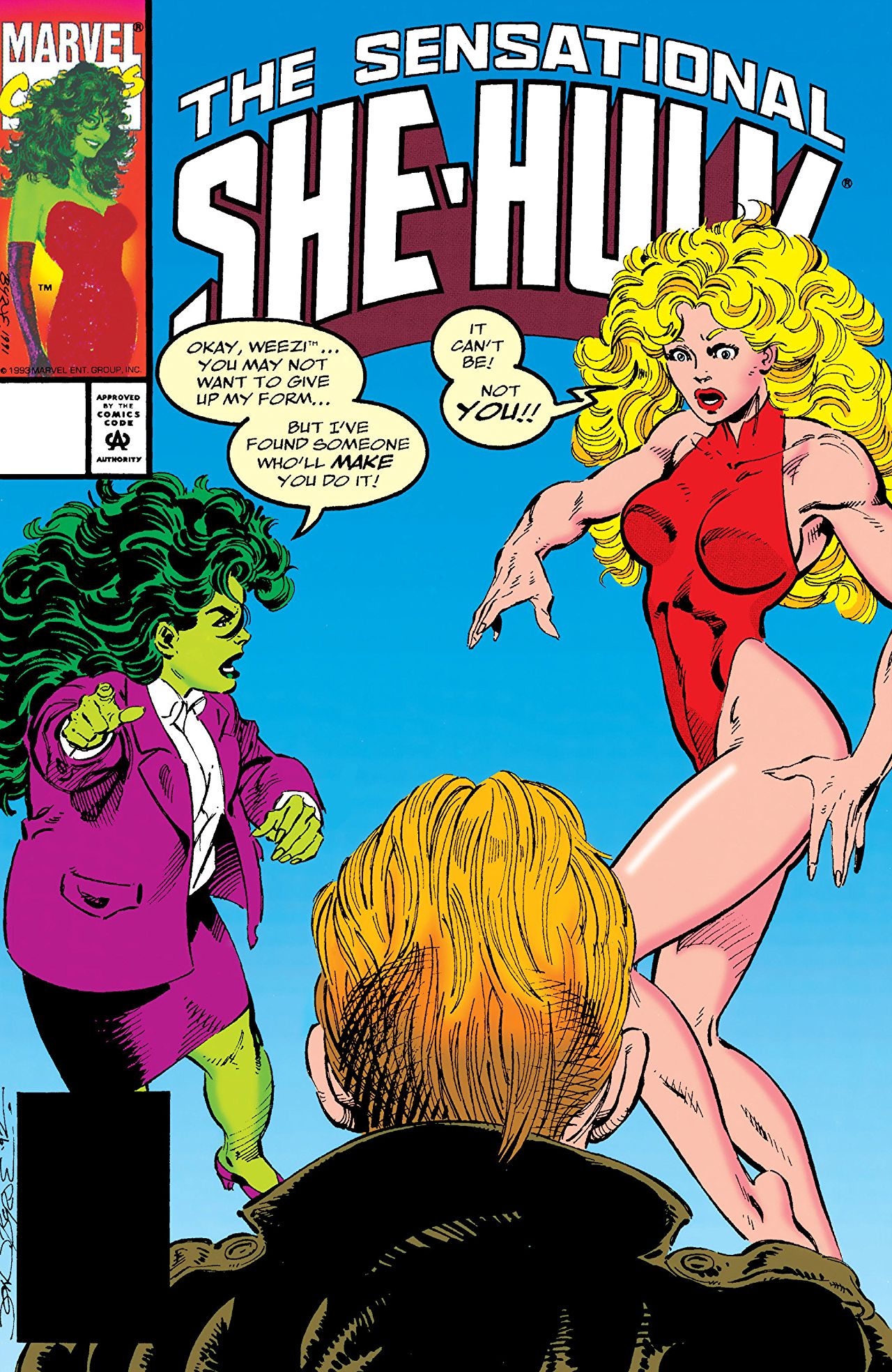 The Sensational She-Hulk #49 cover