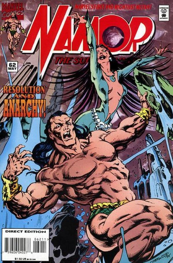 Namor, the Sub-Mariner #62 cover