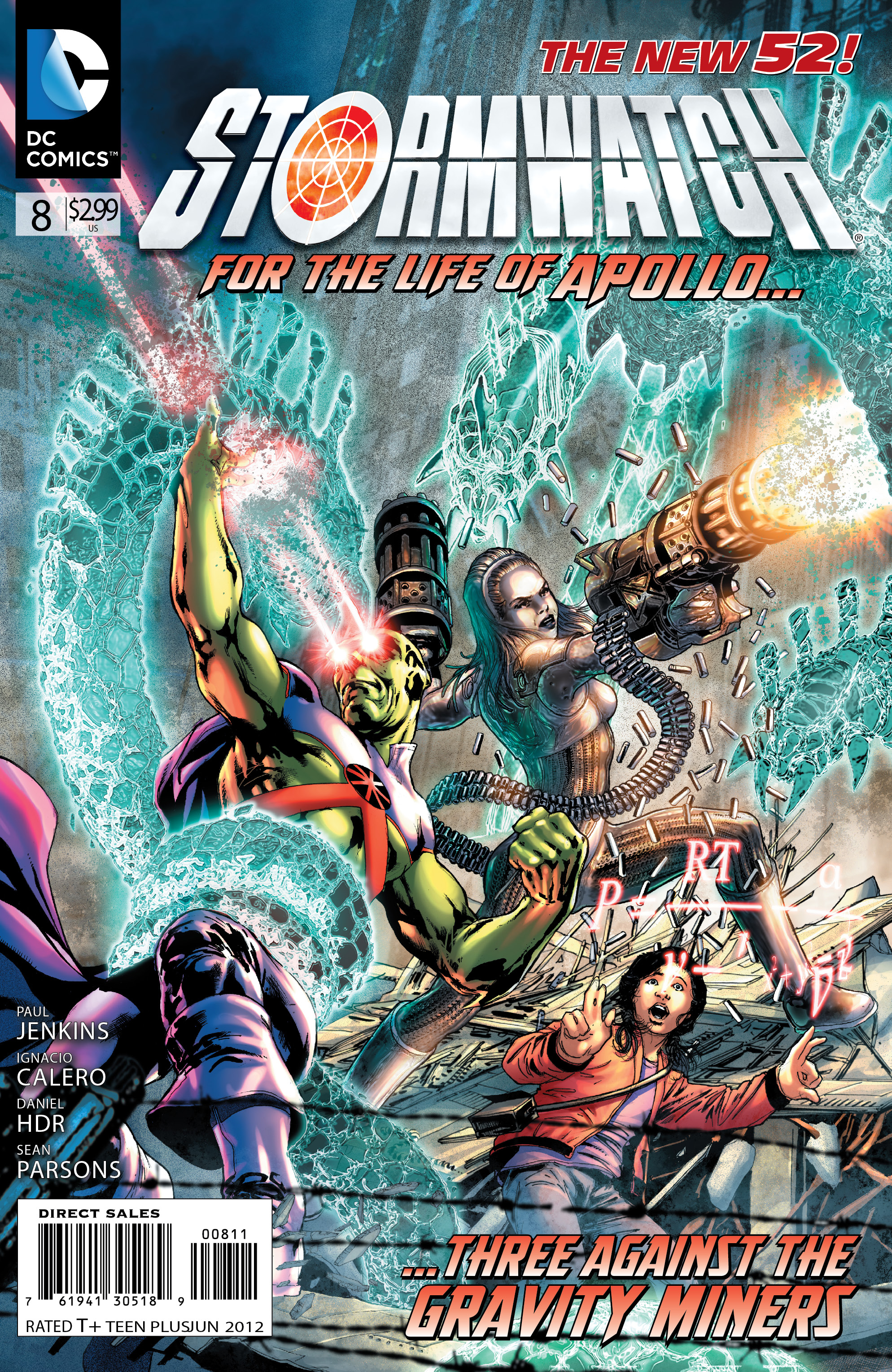 Stormwatch #8 cover