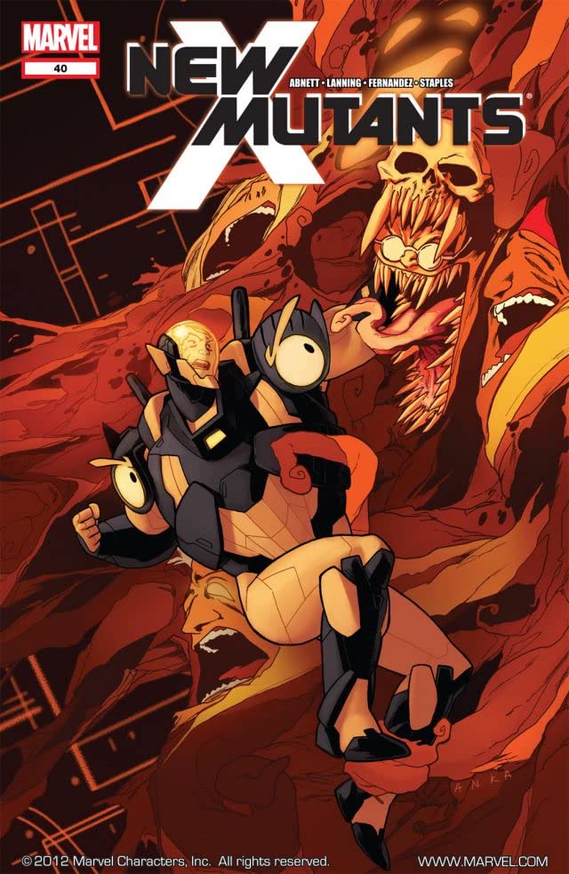 New Mutants #40 cover