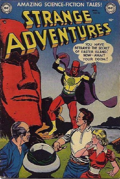 Strange Adventures #16 cover