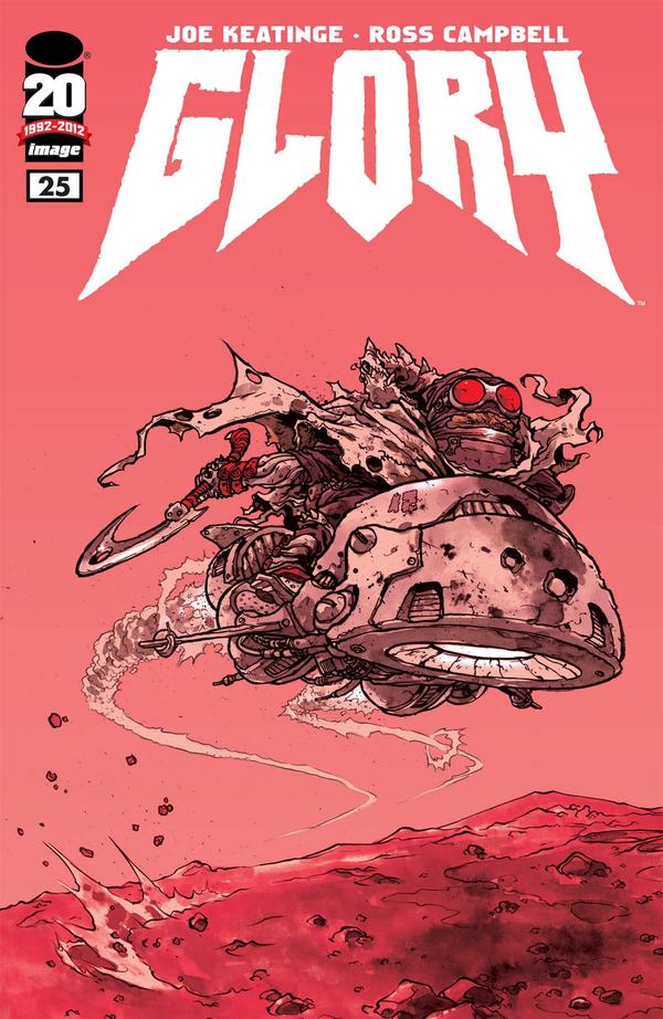 Glory #25 cover