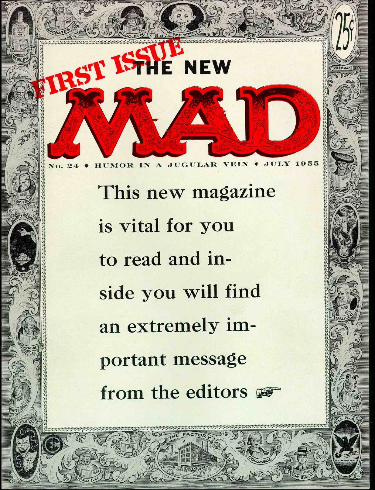 Mad #24 cover
