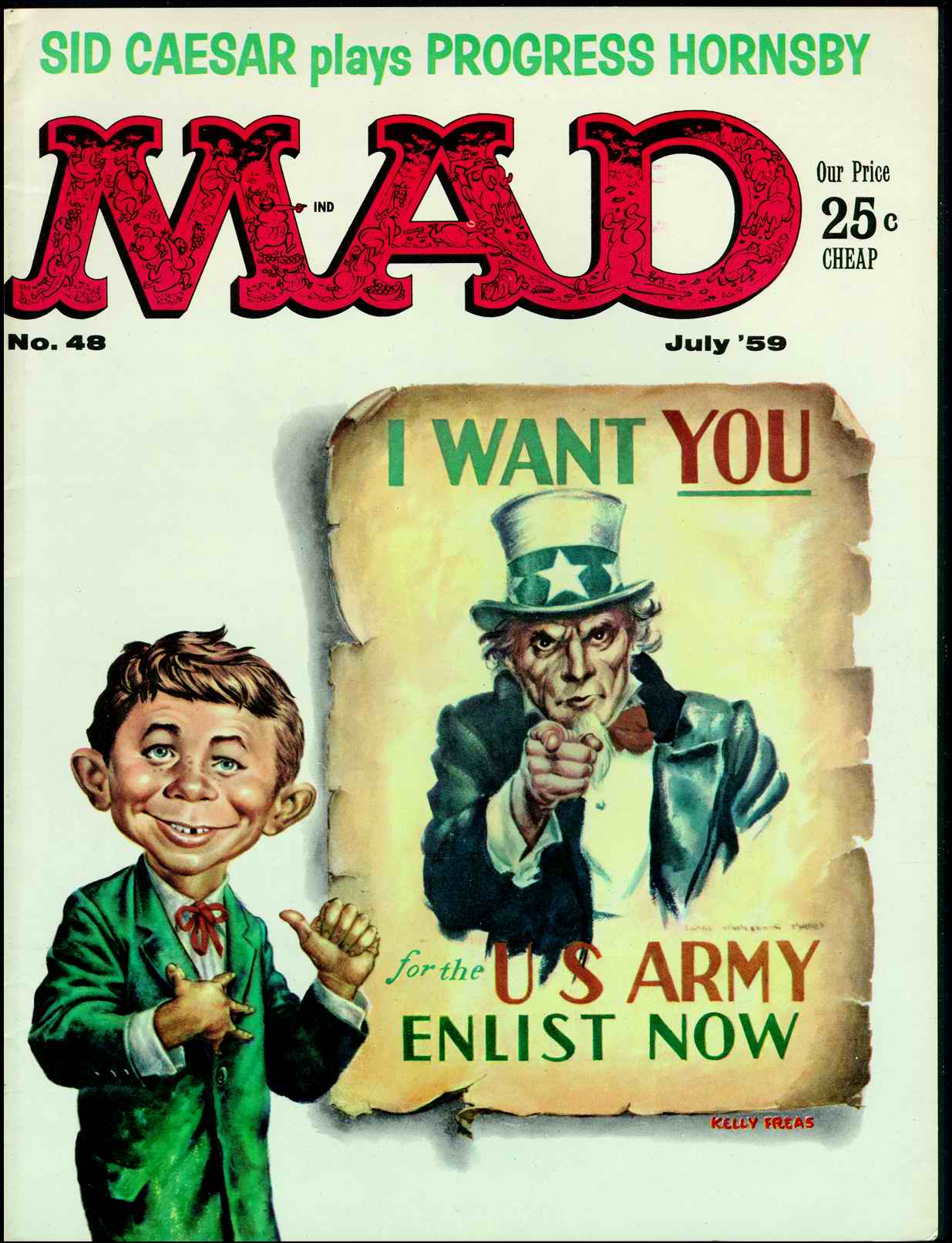 Mad #48 cover