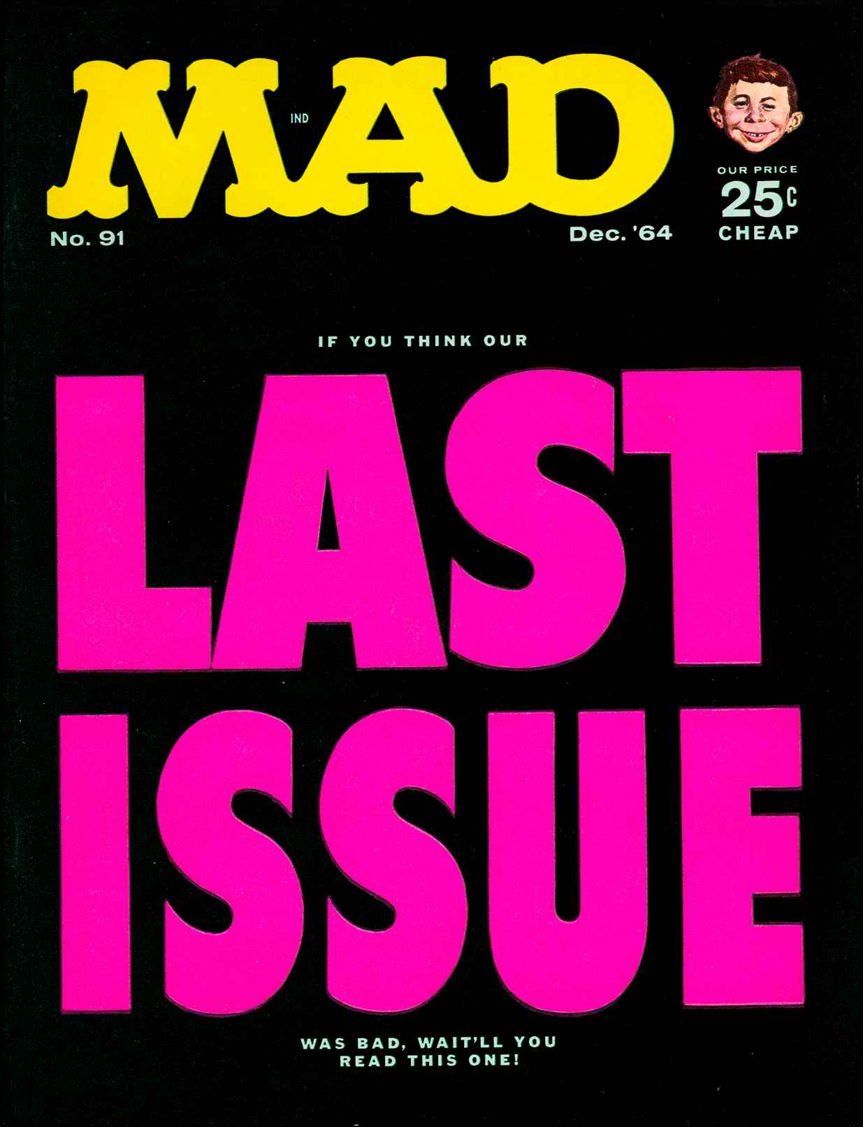 Mad #91 cover