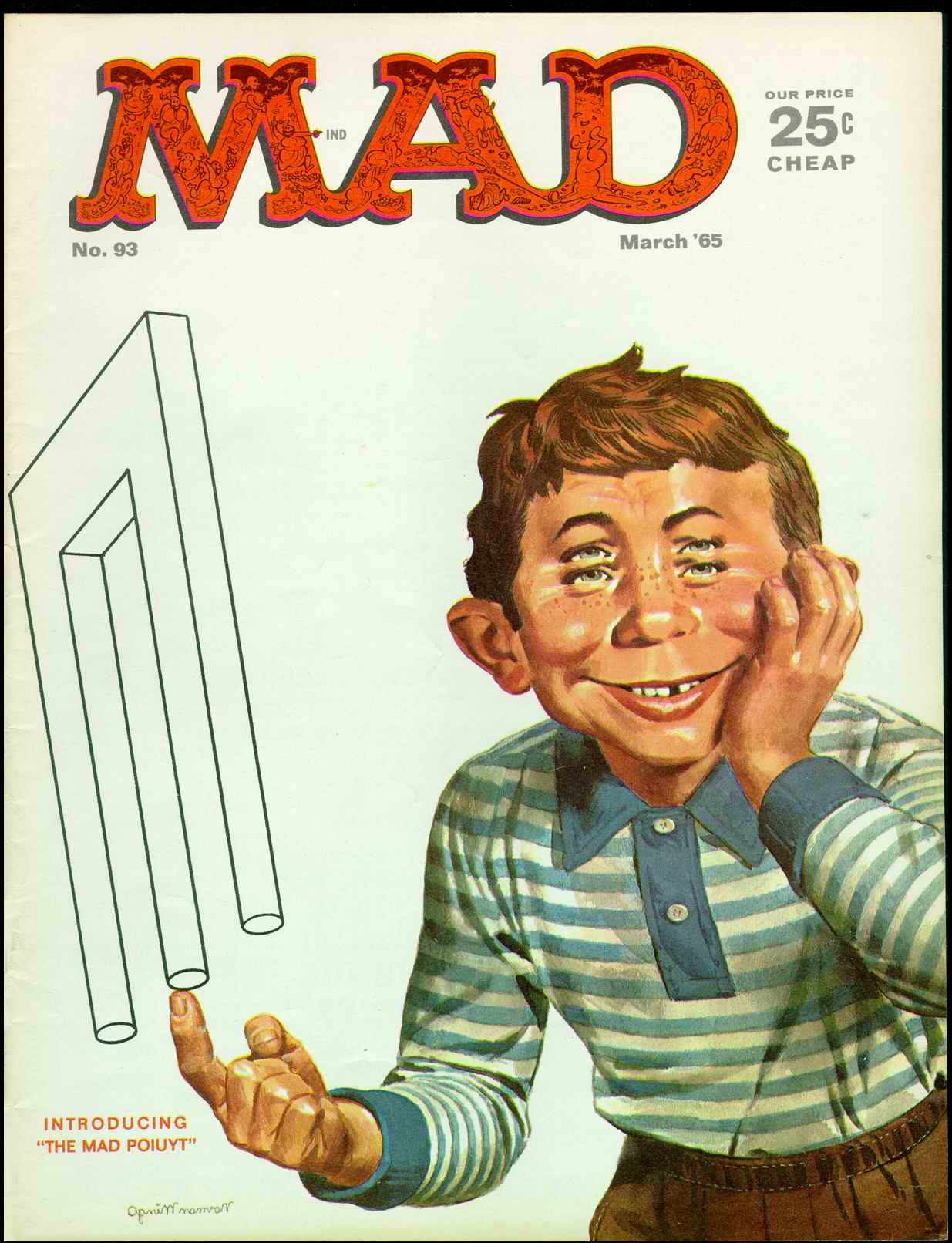Mad #93 cover