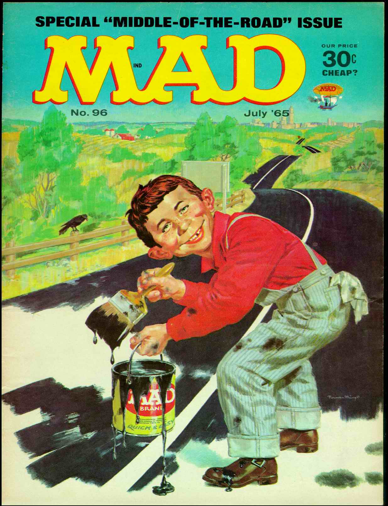 Mad #96 cover