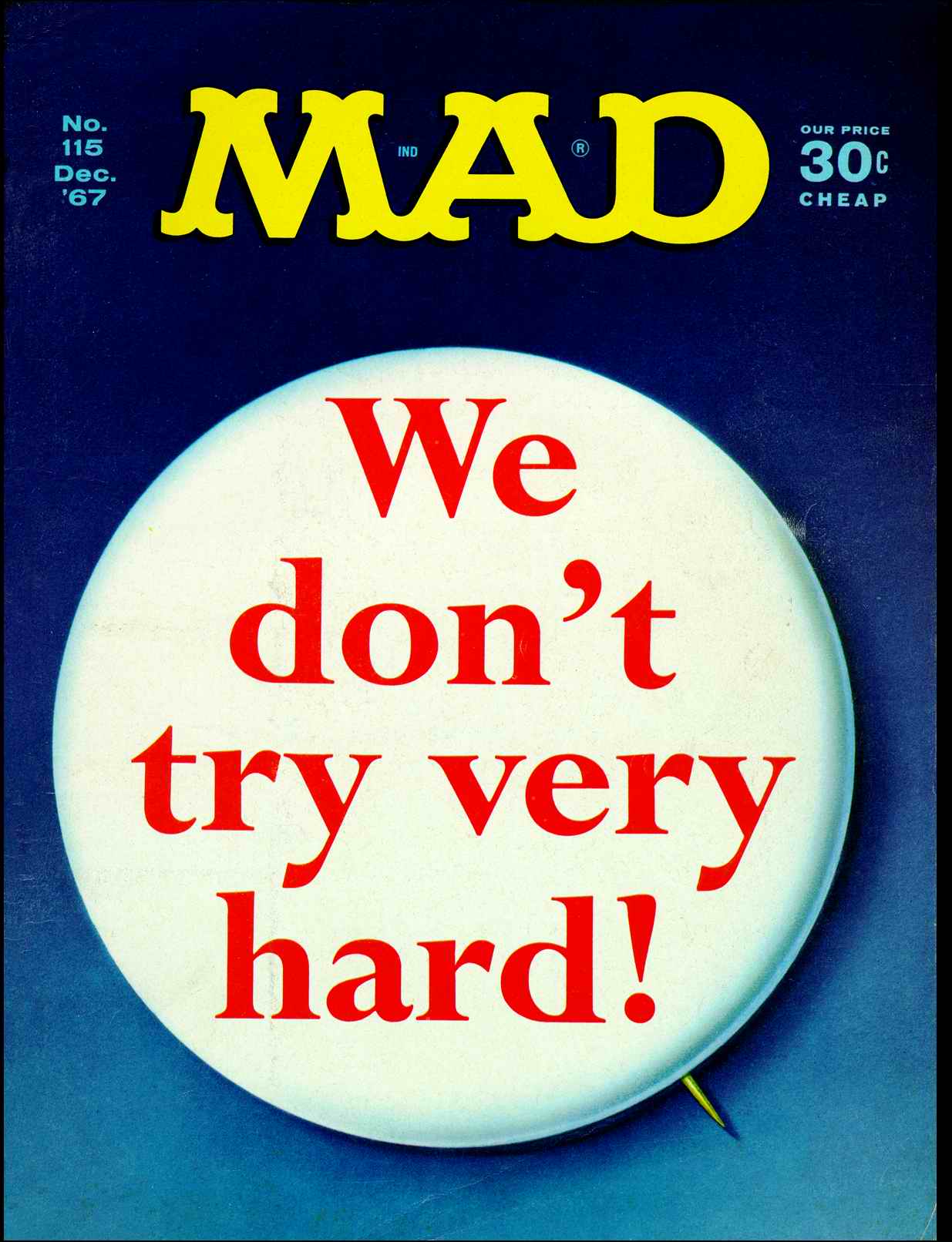 Mad #115 cover