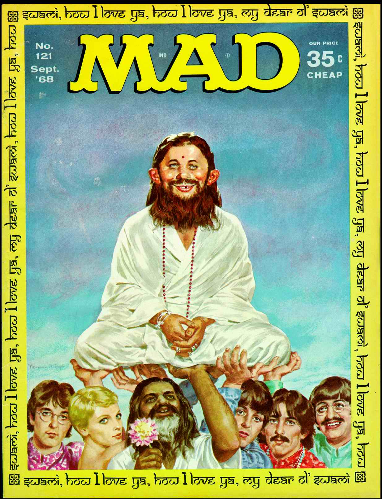 Mad #121 cover