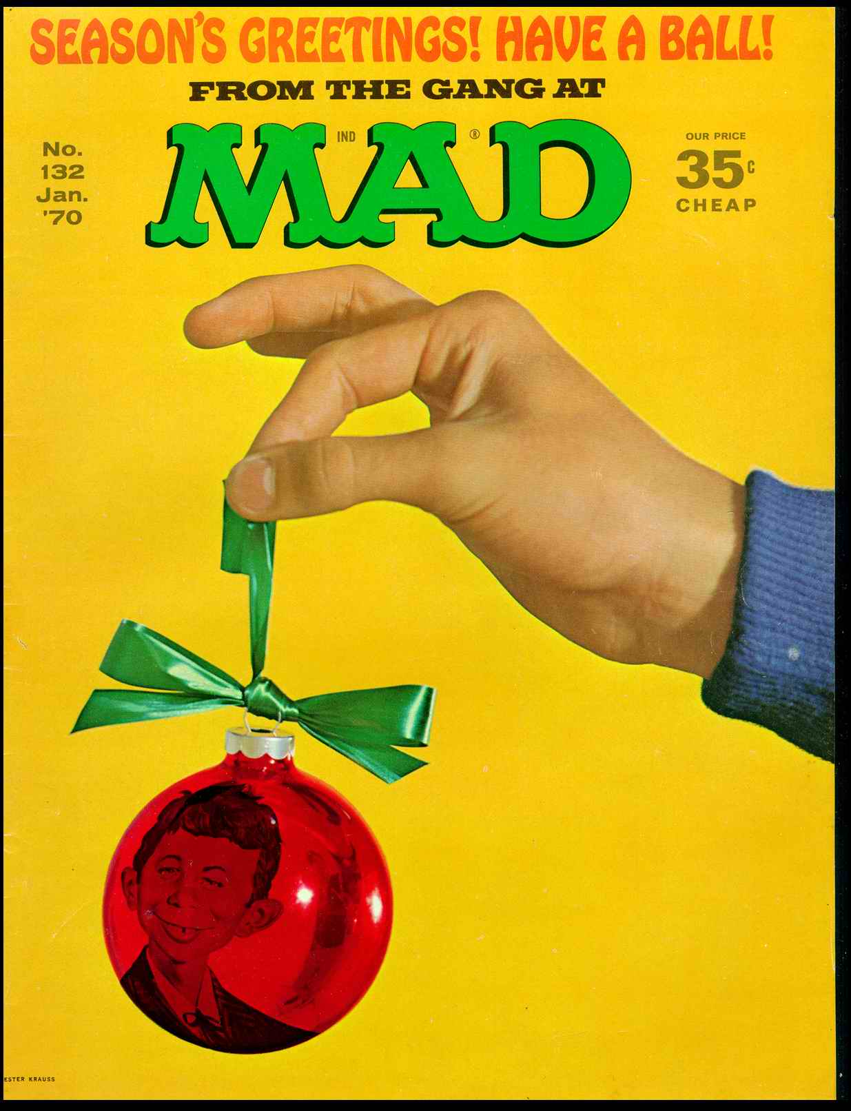 Mad #132 cover