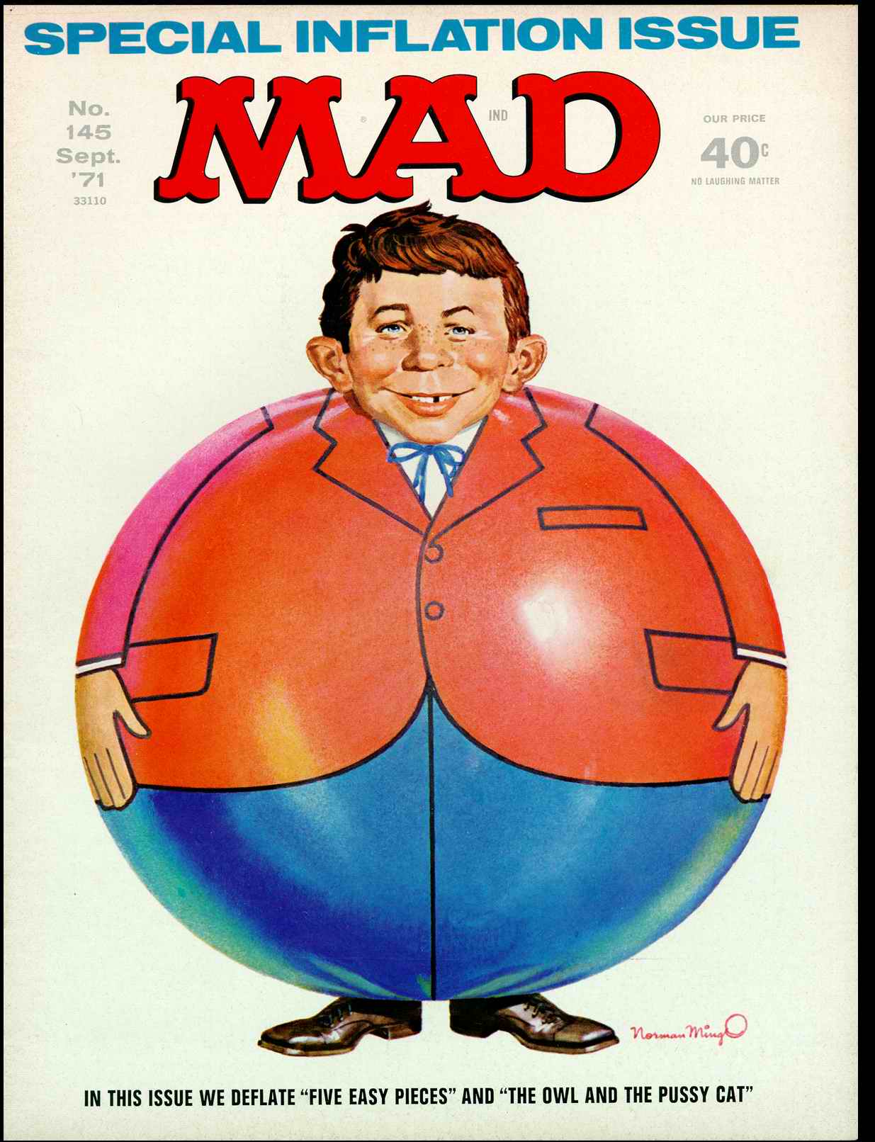 Mad #145 cover