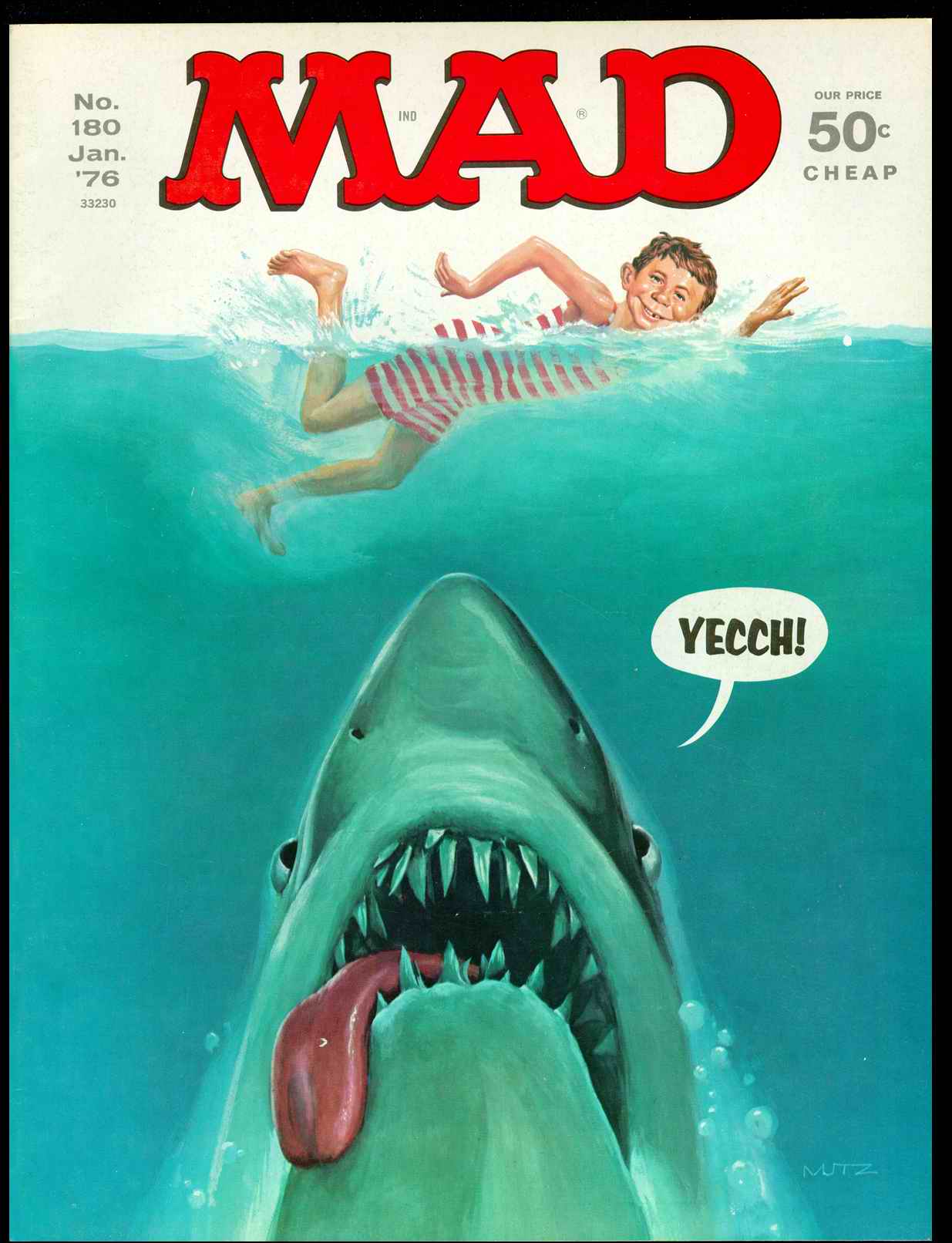 Mad #180 cover