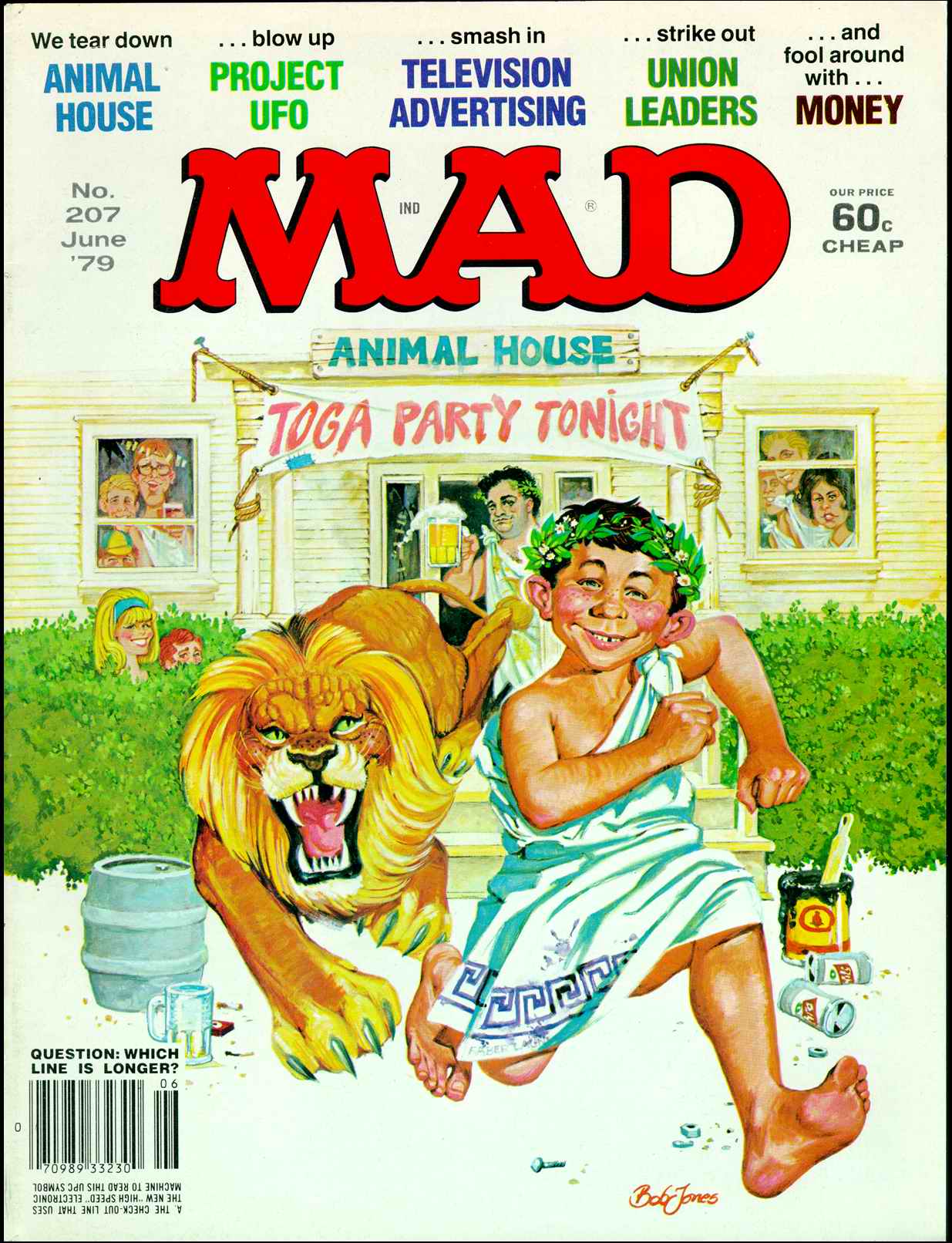 Mad #207 cover