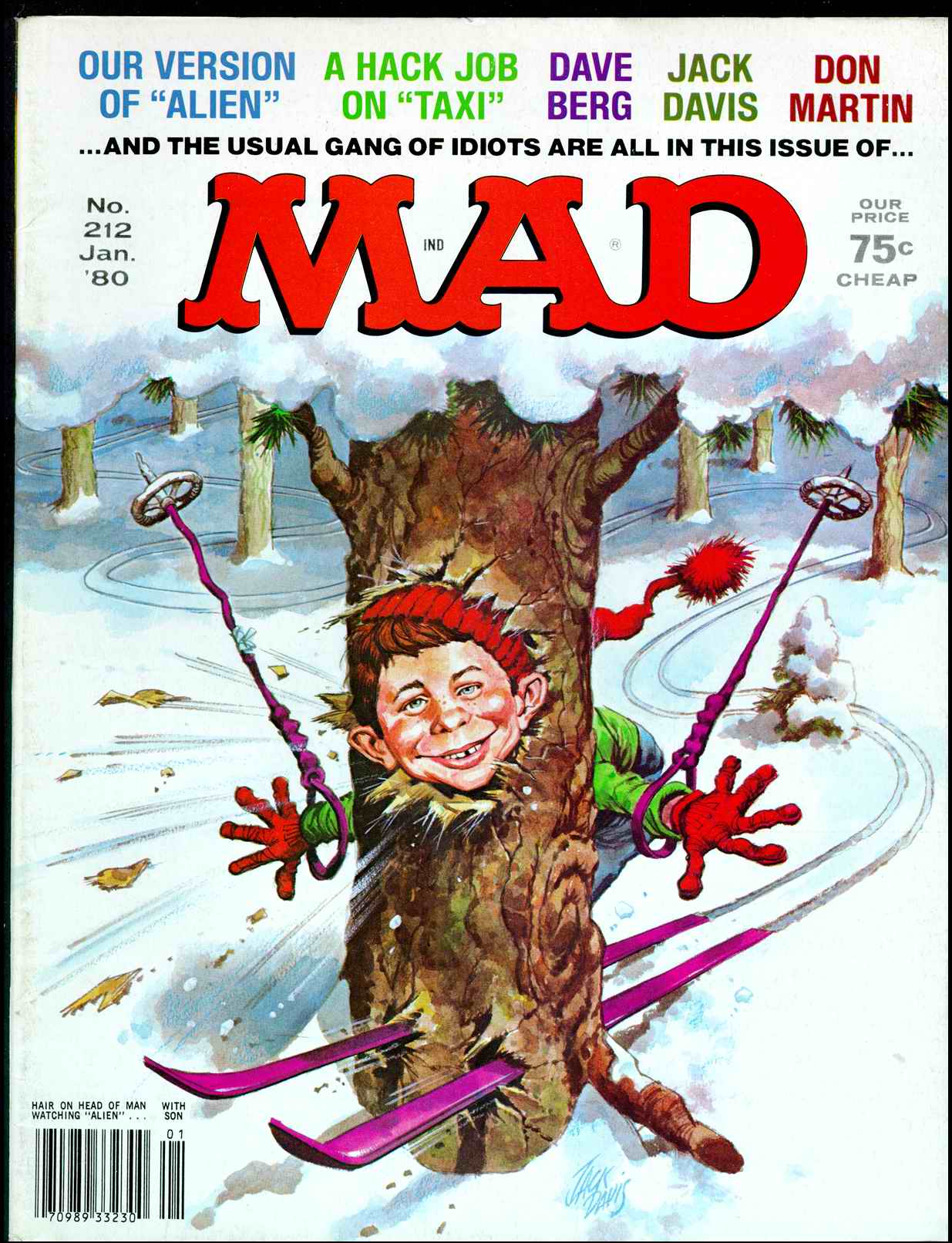 Mad #212 cover