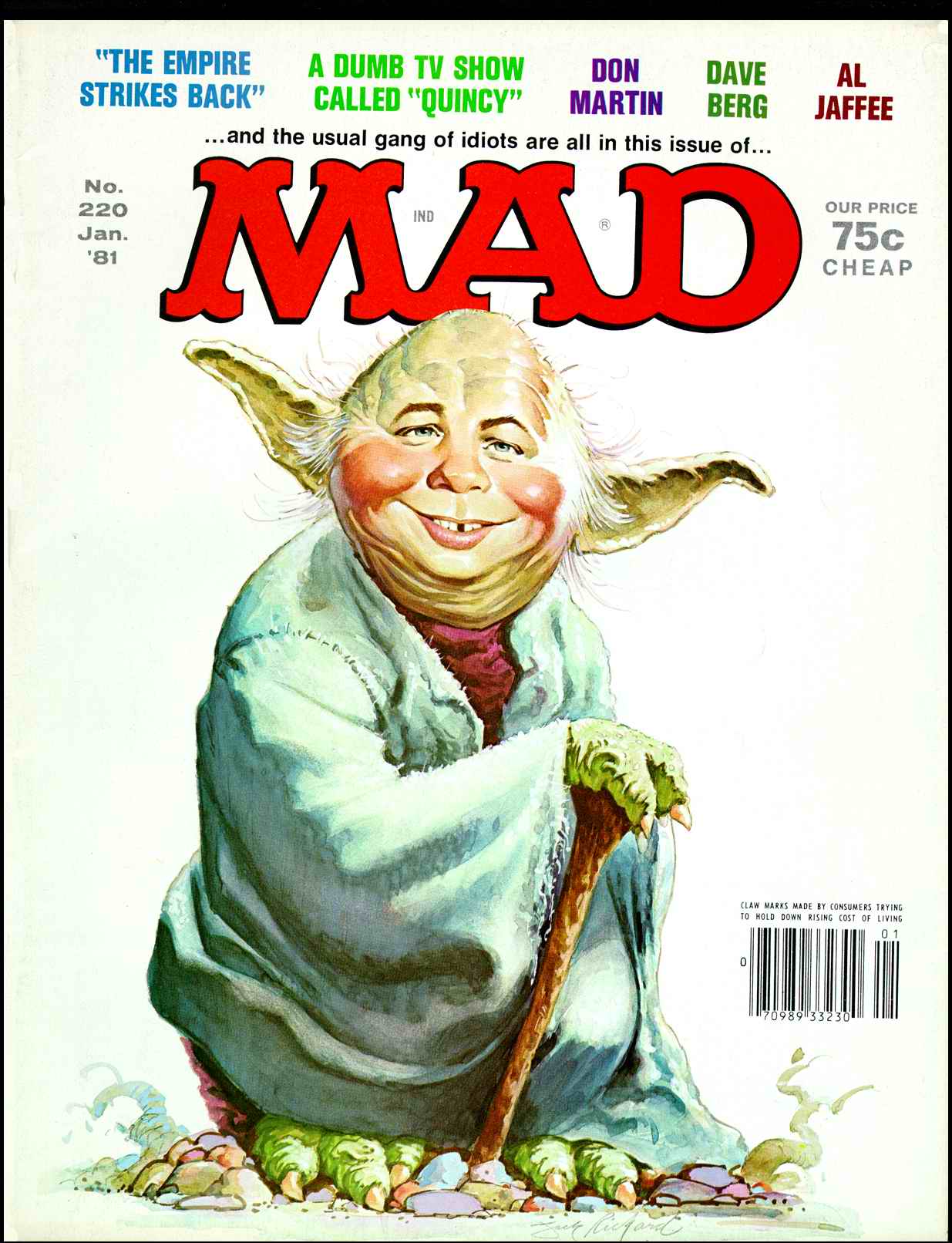 Mad #220 cover