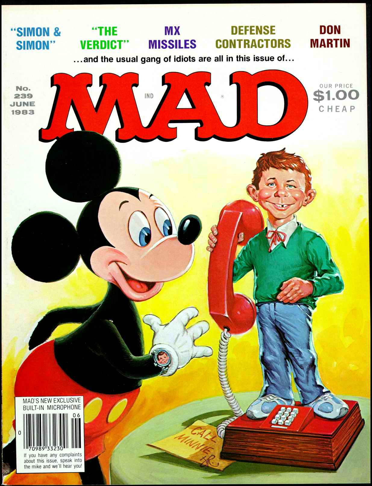 Mad #239 cover